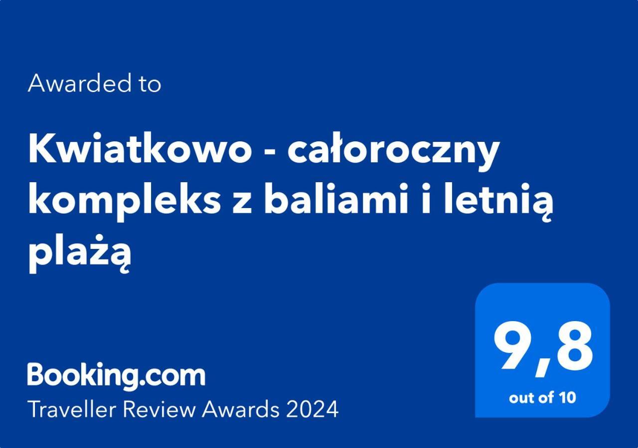רדקוב Kwiatkowo - Caloroczny Kompleks Z Baliami I Letnia Plaza מראה חיצוני תמונה